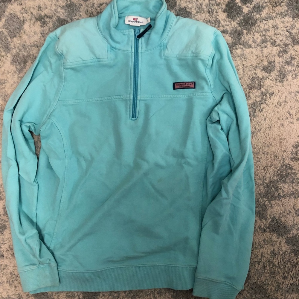 Vineyard Vines Shep Shirt size L, aqua